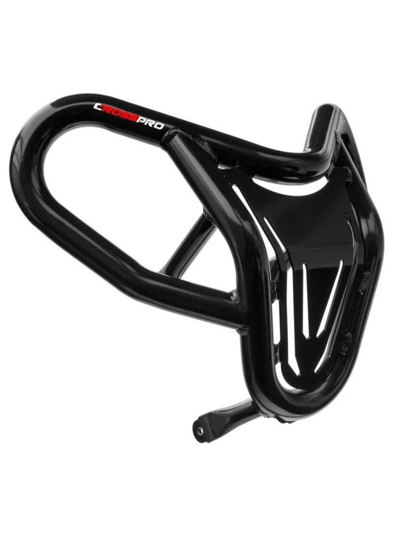 Front Bumper x10 black - Yamaha Yfm 700r - Black