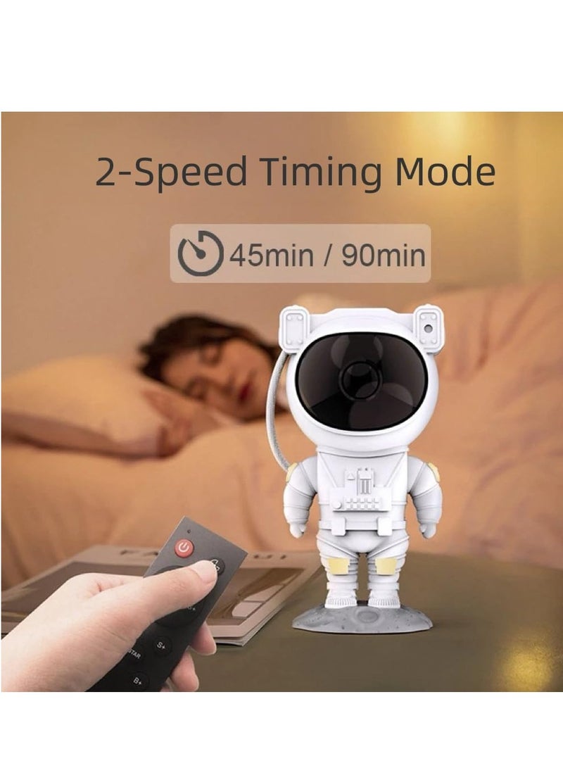 ELTRAZONE Night Lights Star Projector. Astronaut Nebula Galaxy Projector with Timer, Remote Control and 360°Adjustable Design. For Room Decoration Party - Image 4