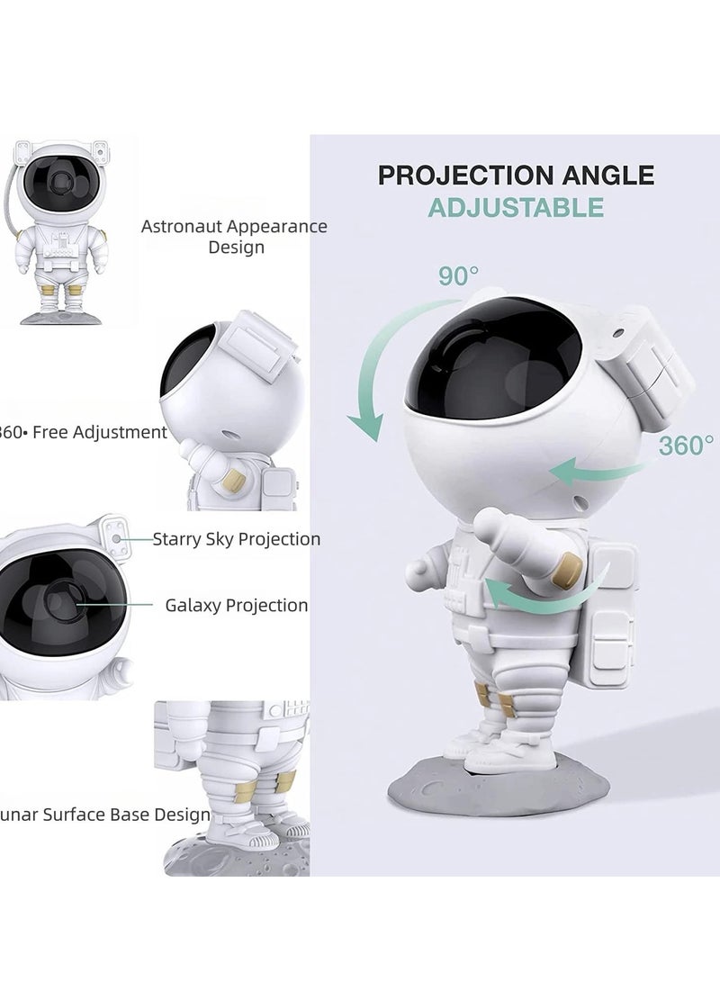 ELTRAZONE Night Lights Star Projector. Astronaut Nebula Galaxy Projector with Timer, Remote Control and 360°Adjustable Design. For Room Decoration Party - Image 5