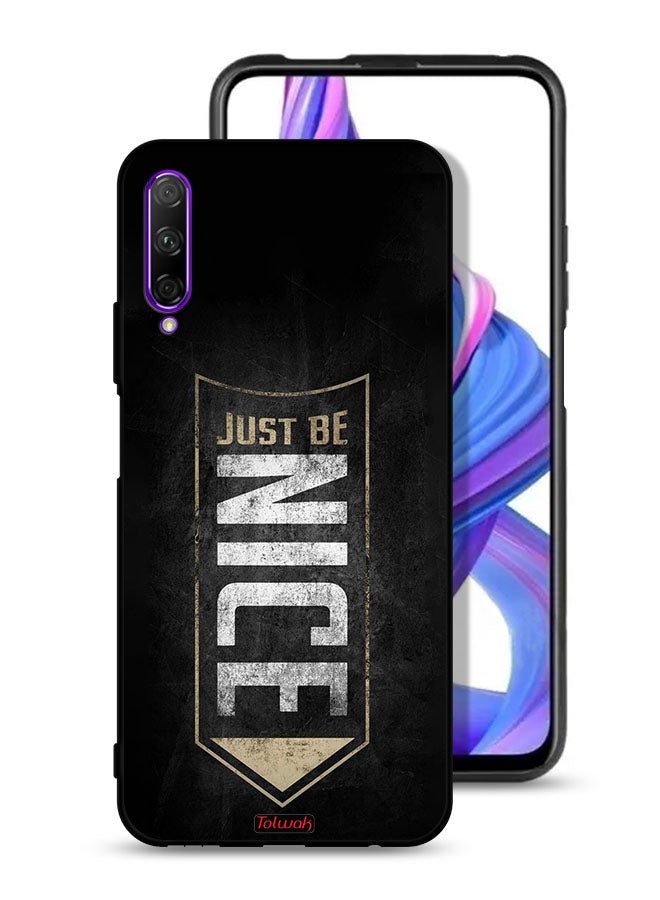 Tolwak Huawei Y9s Protective Case Cover Just Be Nice - Image 1