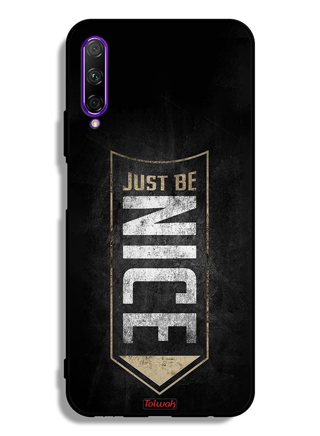 Tolwak Huawei Y9s Protective Case Cover Just Be Nice - Image 2