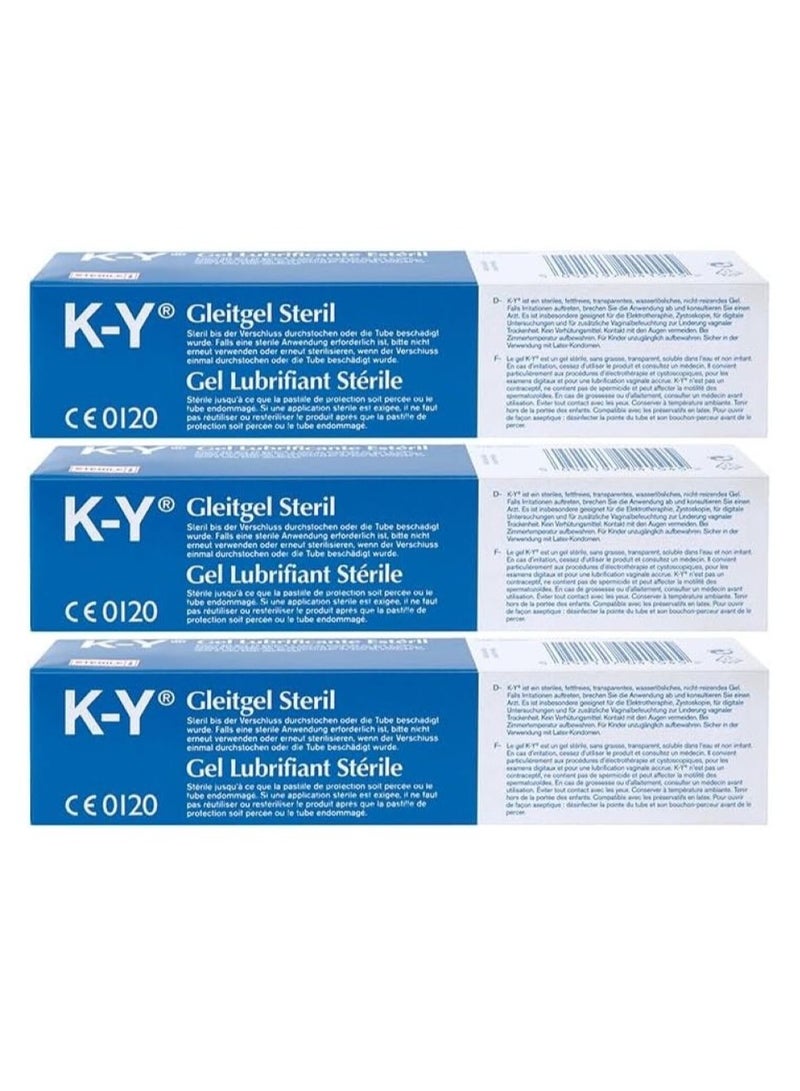 هلام تشحيم معقم 82 جرام 3 قطع