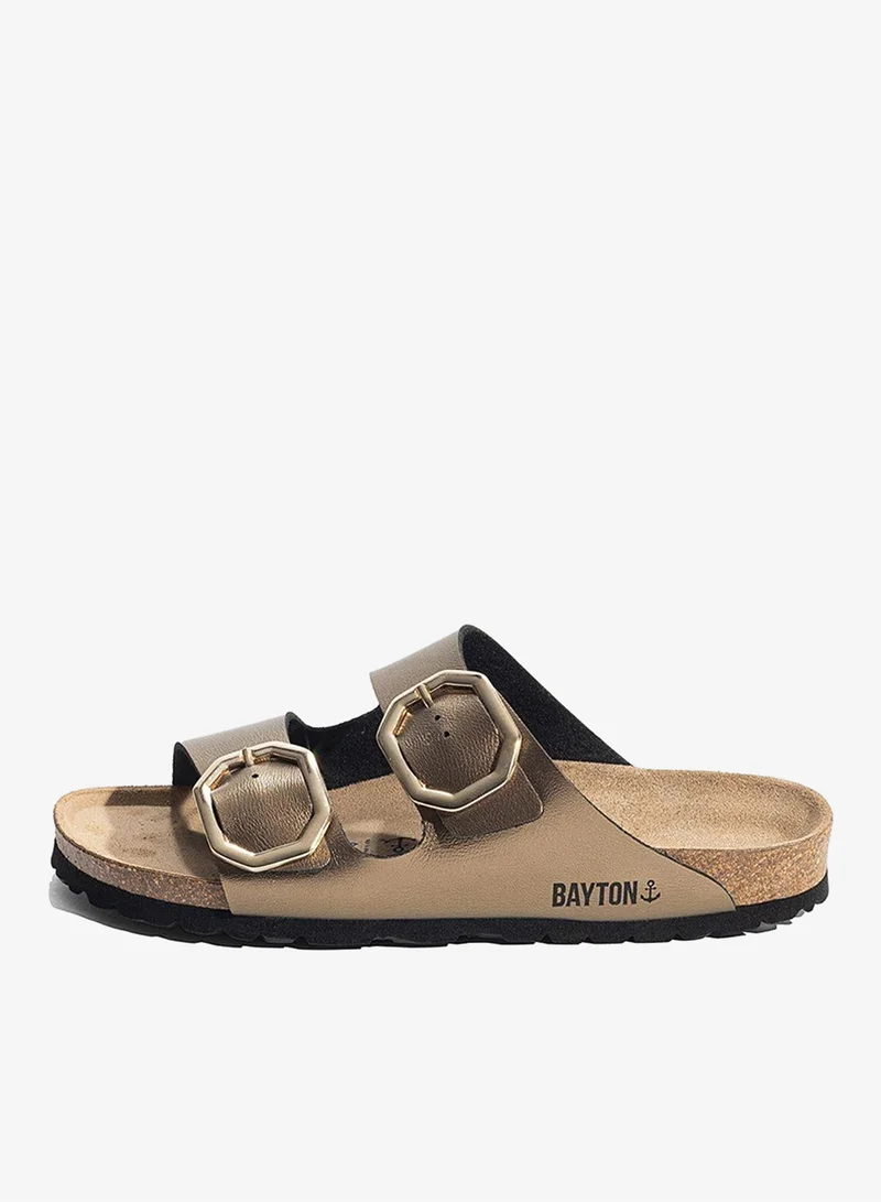 Bayton  Atlas Double Strap Wedge Sandals for Women | Best Price UAE