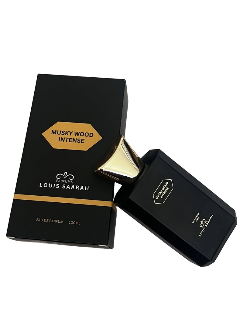 Louis Saarah Musky Wood Intense Unisex EDP 100ML - Image 2