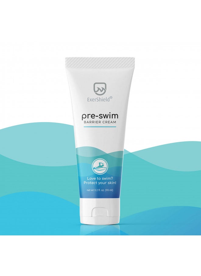 Exershield - Exershield Pre-Swim Lotion Barrier Cream for Swimmers Protects Skin from the drying and itchy effects of pool water and spa chlorine. - Image 1