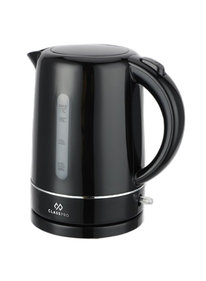 ClassPro غلاية، 1.7 لتر، 2200 واط، أسود - Image 1