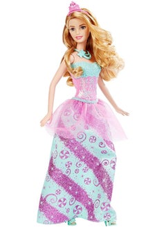 Mattel BARBIE Barbie Princess Candy Fashion DHM49 Doll  - Image 1