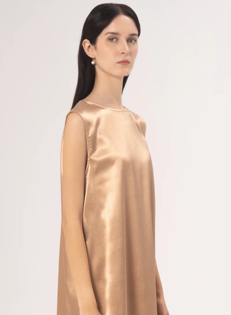 Hadiyath Al Madinah Gold Inner Dress - HM