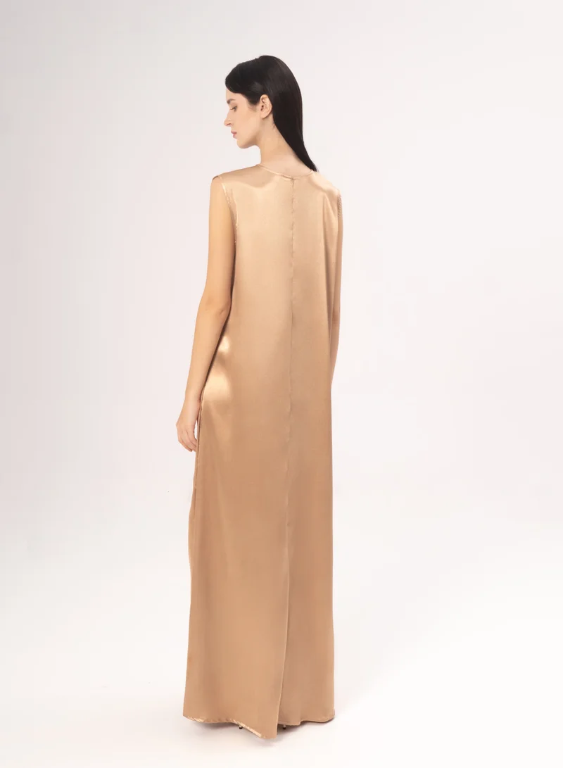 Hadiyath Al Madinah Gold Inner Dress - HM