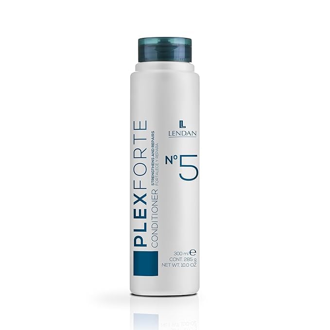 Lendan PlexForte Recomended KIT No.3 Instant Hair Repair Mask Shot of 6 Ampoules 0.44fl.oz. each + No.5 Strengthens and Repair Conditioner 300ml for Damaged Hair - Image 4