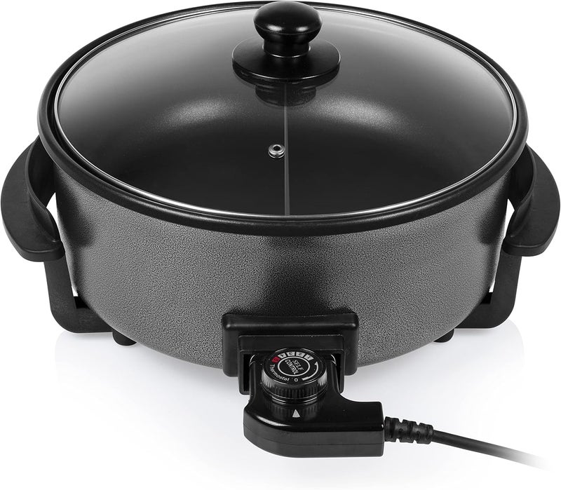 Tristar PZ-9135 Grill Multifunctional pan, 30 cm Diameter, Plastic, Black - Image 1