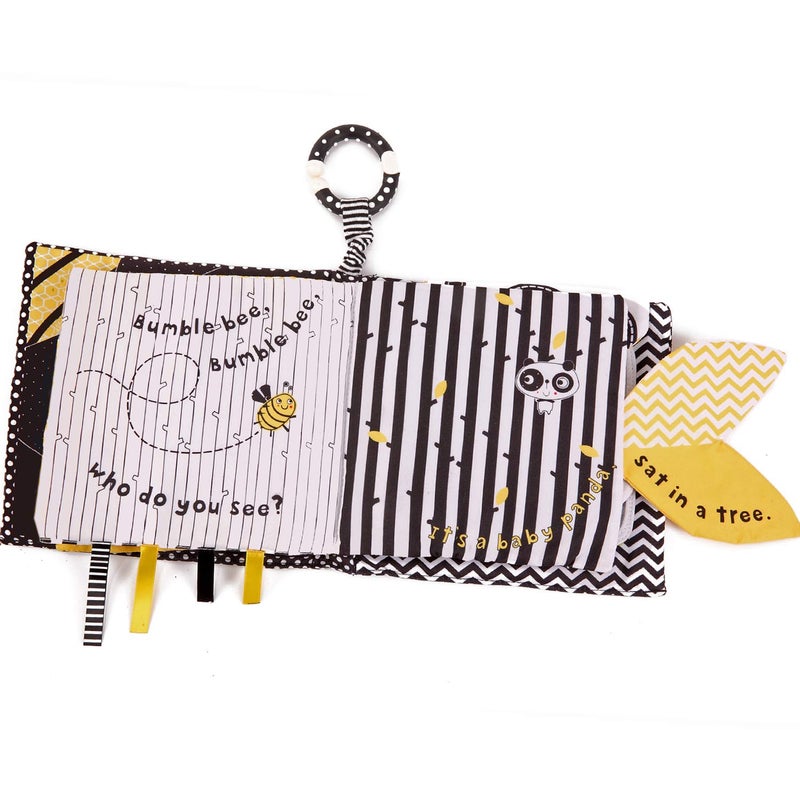 MALOMME Quiet Book, Soft Books for Babies First Book Crinkle Cloth Baby Books for Infants Babies Kids Toddler Fabric Baby's First Soft Activity Books Early Educational Baby Toys Baby Gift - Image 5