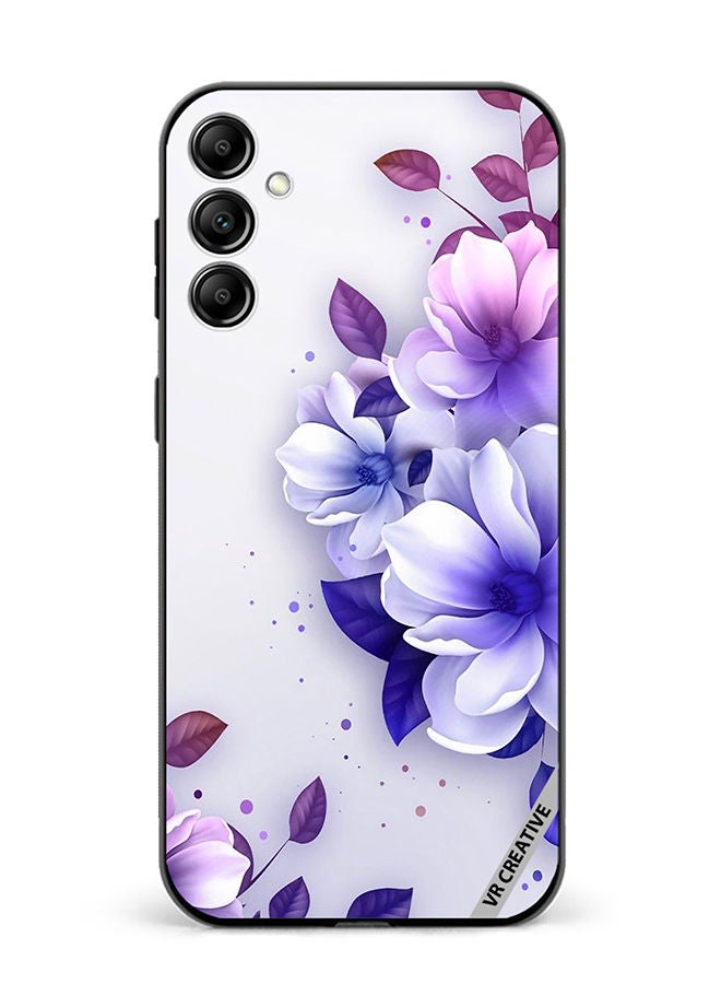 Protective Case Cover For Samsung Galaxy A14 5G/A14 Flower Design Multicolour