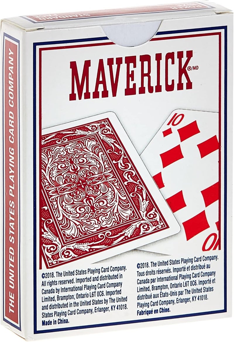 Maverick Standard Index Playing Cards, 1 CT (Colors May Vary) - Image 2