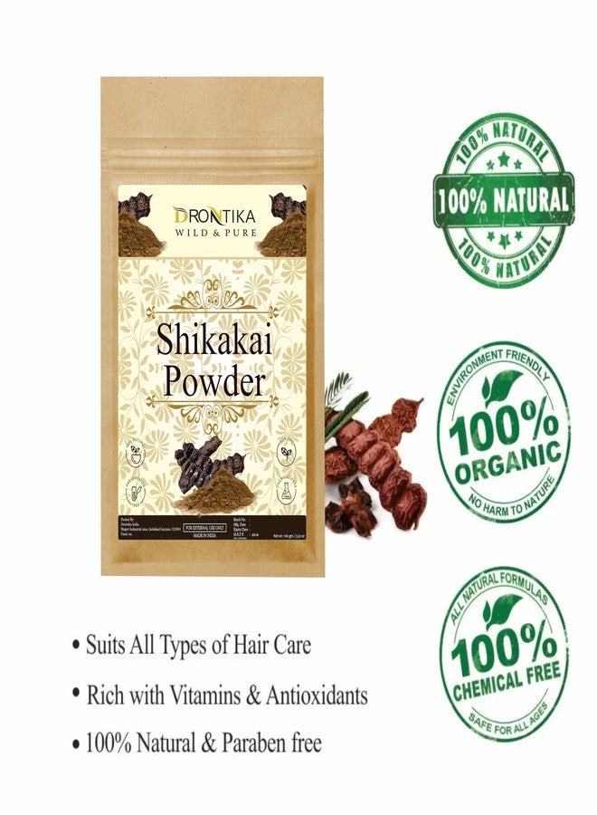 Drontika Shikakai Powder (Natural Hair Cleanser For Deep Cleansing and soft hairs),100 Grams - Image 5