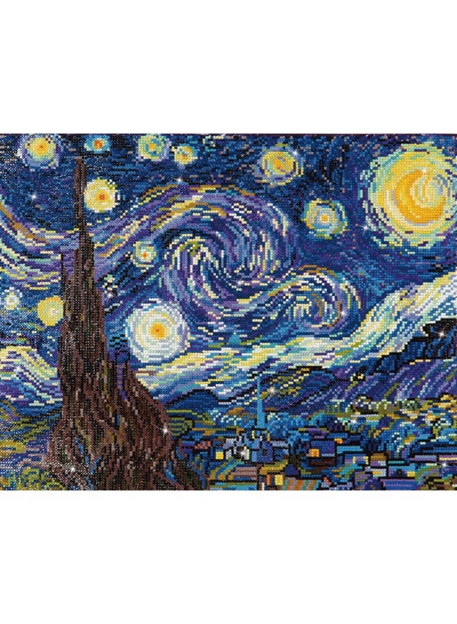 طقم رسم مبتدئين من دايموند دوتز ليلة النجوم 50.8 × 40.6 سم - Image 5