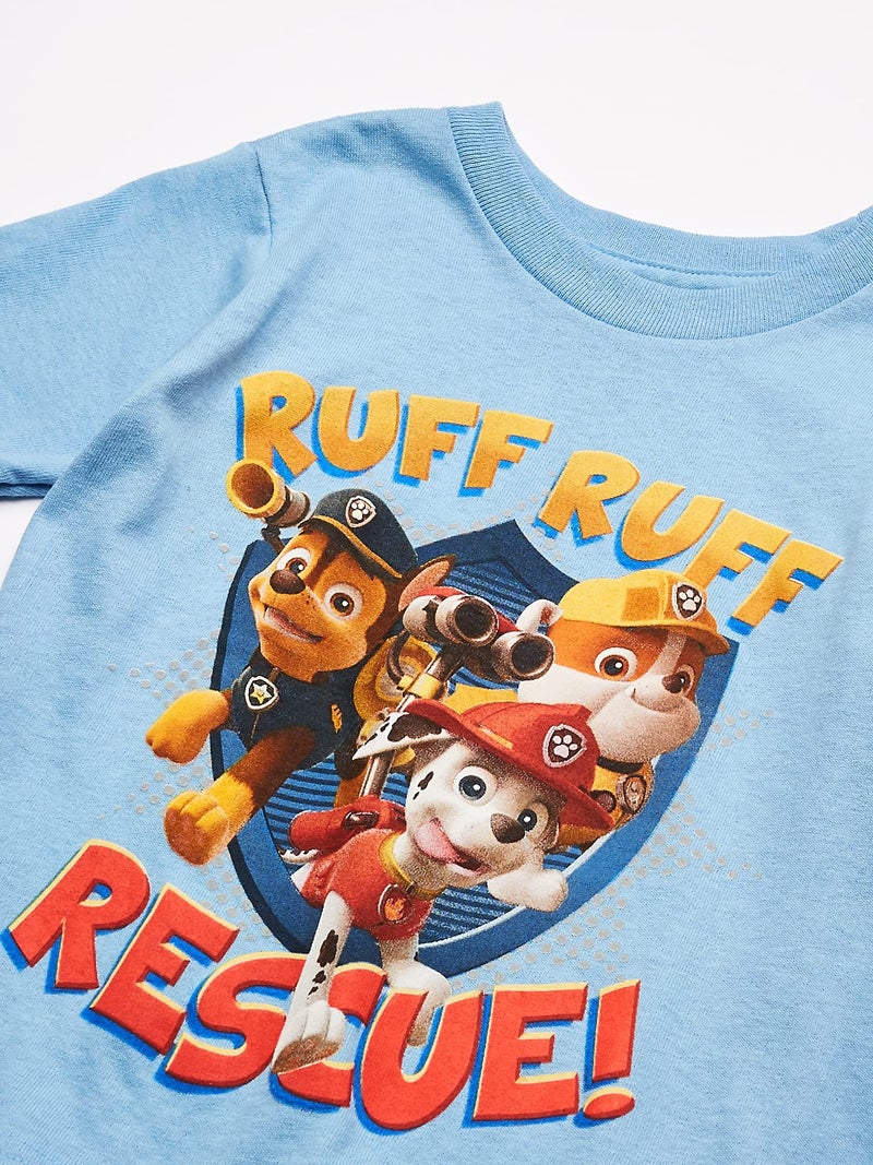 Nickelodeon baby boys Paw Patrol Pack of Three T-shirts novelty infant and toddler shirts, Black/Royal/Light Blue, 3T US - Image 4