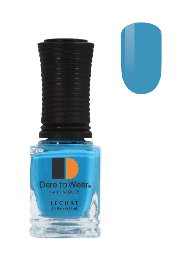 Lechat Nail Polish Super Shine Long Wear Lacquer Quick Drying Nail Color Resists Chips Fading Lasts Up To 3 Weeks Precise Application In One Stroke Nail Paint Old New Borrowed Blue Dw51