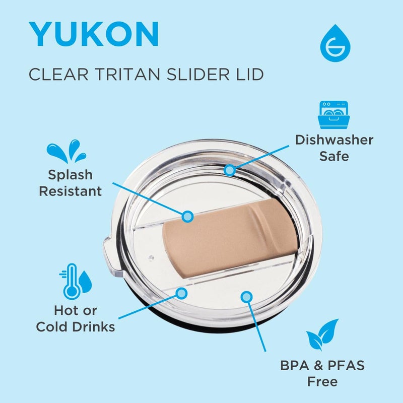 GROSCHE Yukon 30 oz Insulated Coffee Mug with Lid - Durable Travel Mug, Stainless Steel Tumblers, Vacuum Insulated Coffee Tumbler for Hot or Cold Beverages - CREAM WHITE - Image 4