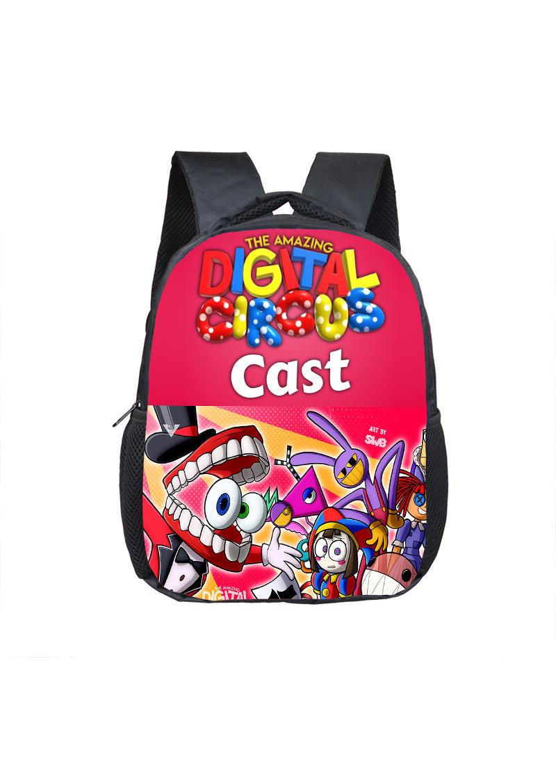 ZWX Cartoon The Amazing Digital Circus Backpack For Kids School Bag Kindergarten Backpack - Image 1
