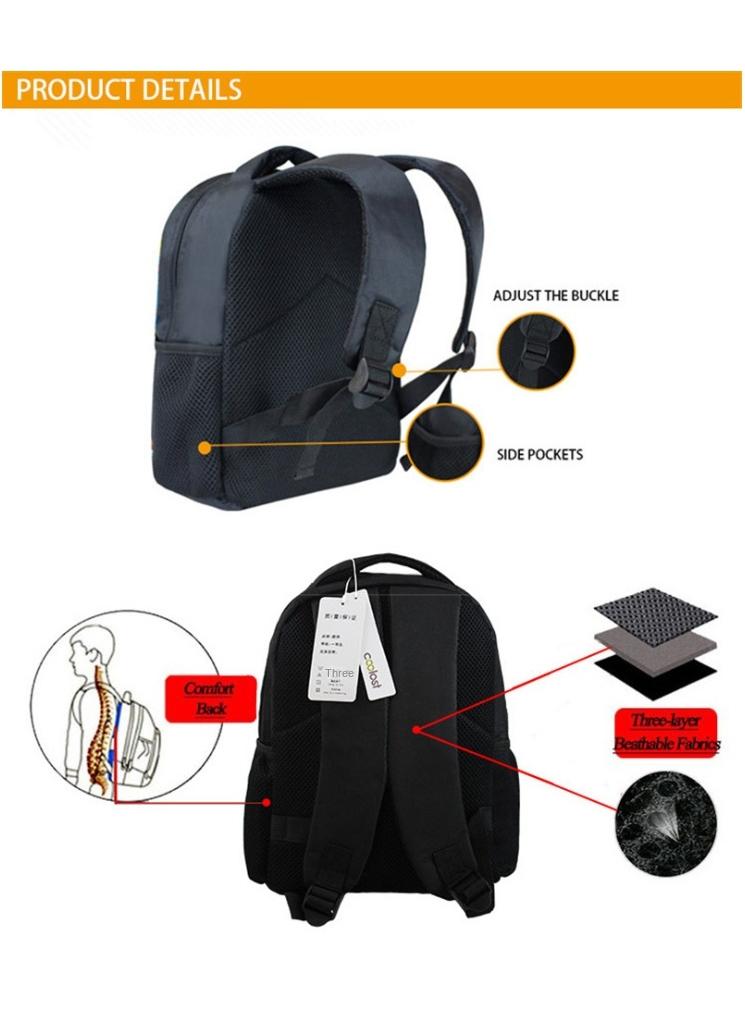 ZWX Cartoon The Amazing Digital Circus Backpack For Kids School Bag Kindergarten Backpack - Image 3