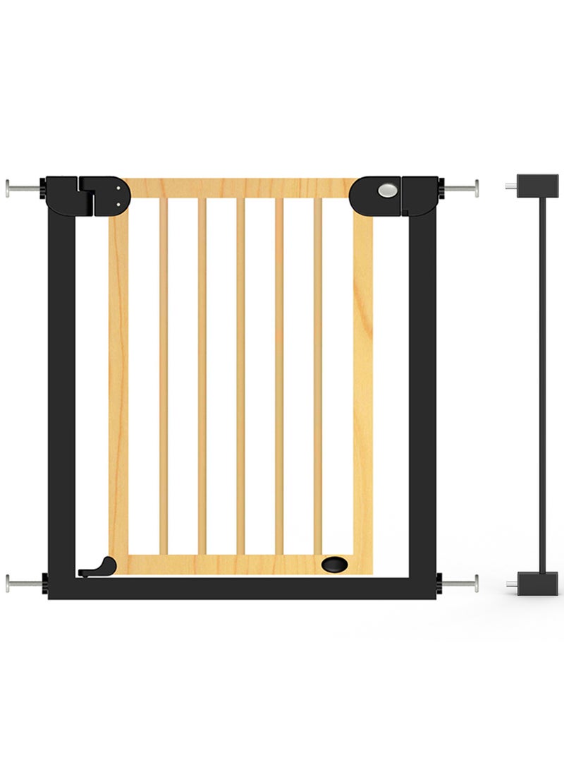Baby Safe امتداد بوابة الأمان، سهل التركيب، 7 سم - أسود - Image 3