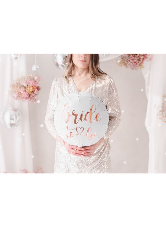 Foil balloon Bride to be 45cm, white - pzsku/ZCE9D595880D08C7FB89AZ/45/_/1696873548/d8e69583-f381-4198-a17a-0f1398add866