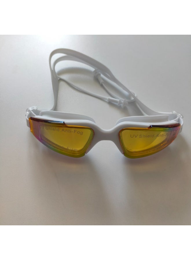 Speedo Swim Goggles Anti-Fog Leakproof UV Protection Women Men Adult Youth Kids Wide Swim Goggles with Adjustable Strap with ears plugs - Image 5