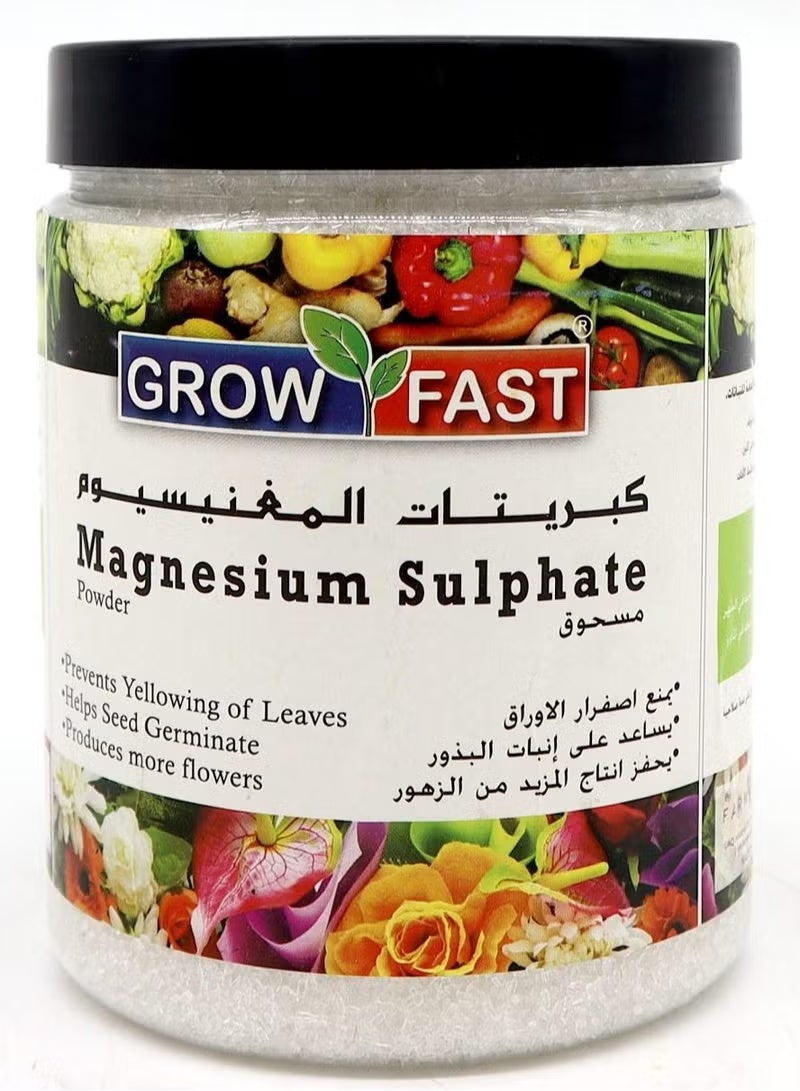 Grow Fast Magnesium Sulphate Powder Epsom Salt 1Kg