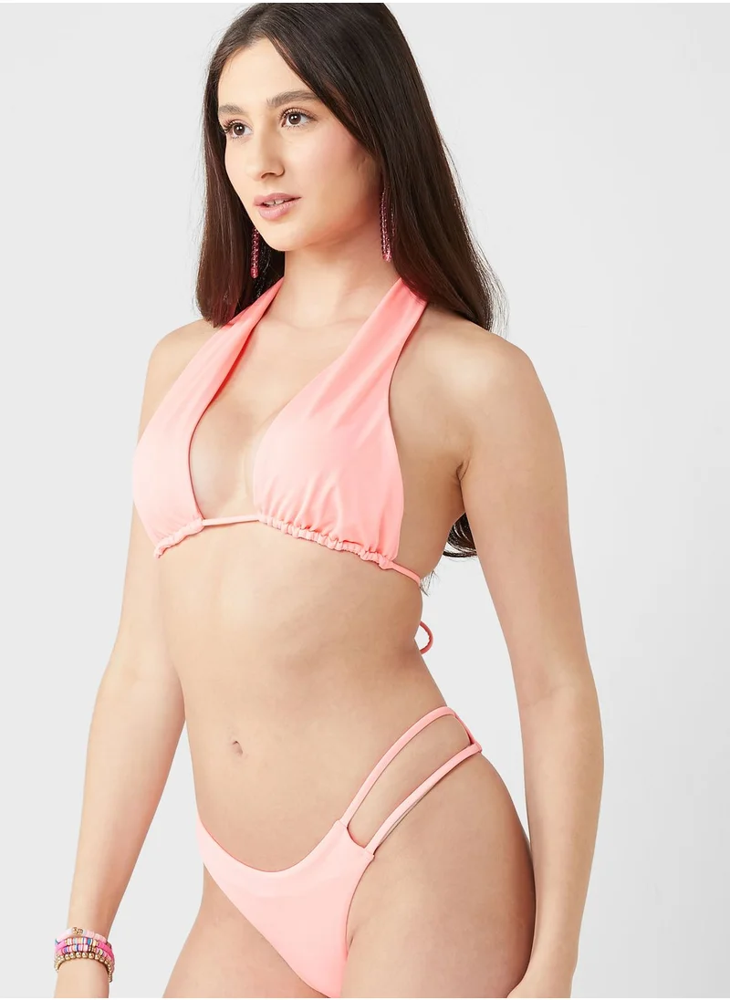hunkemoller Halter Neck Bikini Top