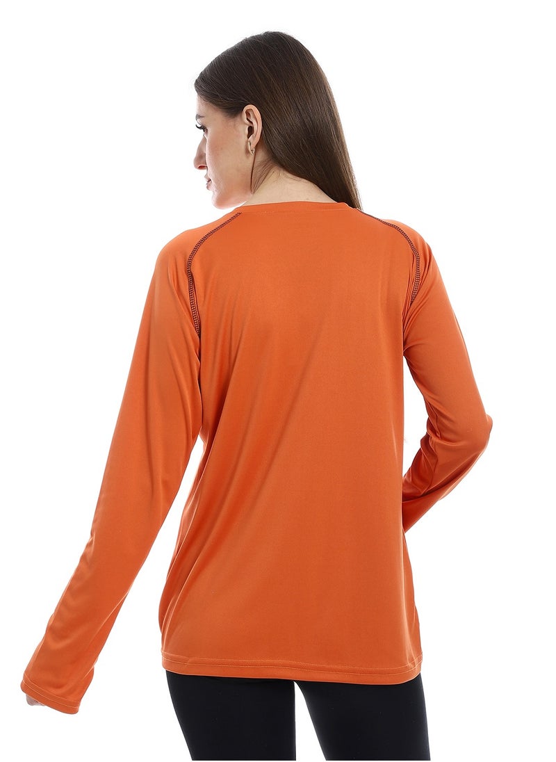Caesar women sport t-shirt with Long sleeves  - Image 5