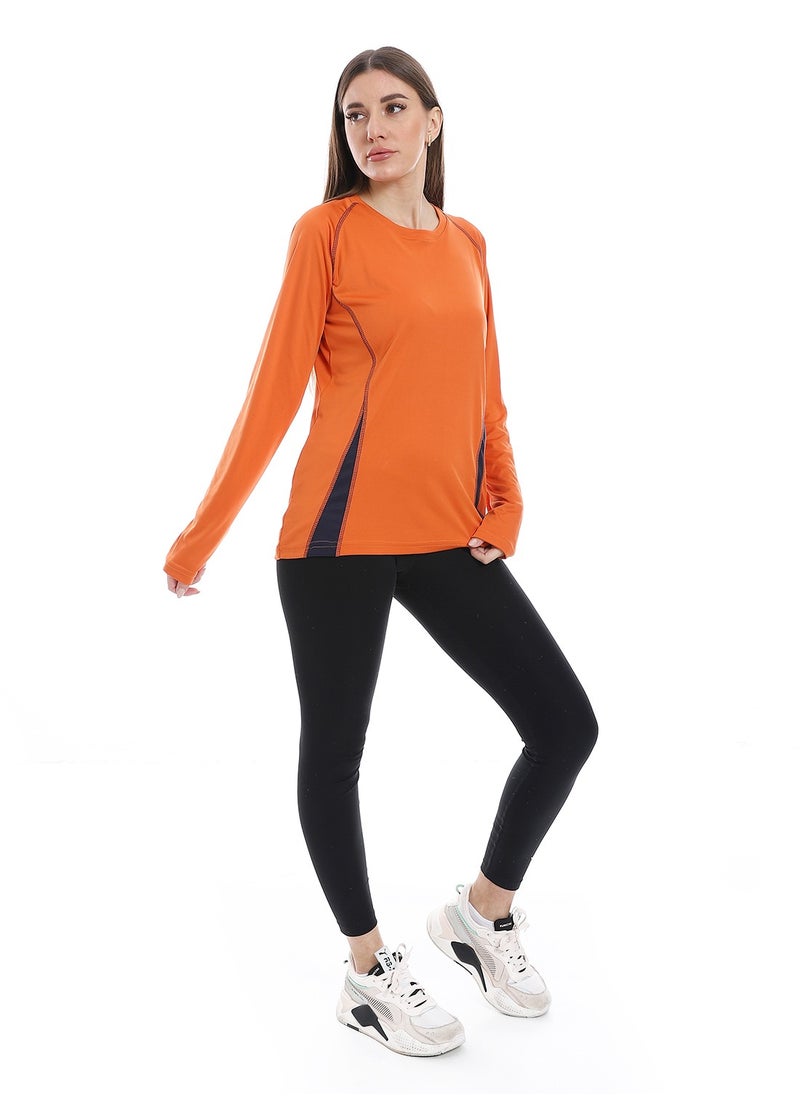 Caesar women sport t-shirt with Long sleeves  - Image 1