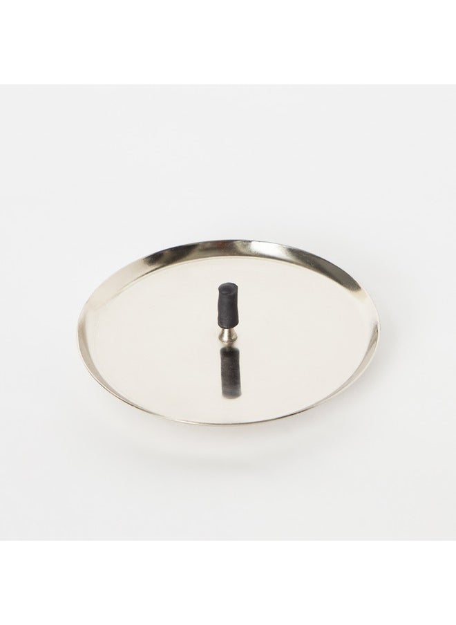 Home Box Calot Nickel Metal Tealight Stand 10 x 1 x 10 cm  - Image 4