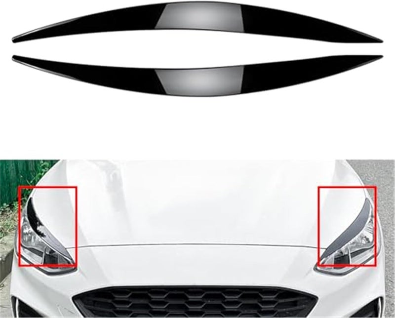 Vuzmode Headlight Eyebrow Sticker Trim for Ford Focus MK4 - Image 5