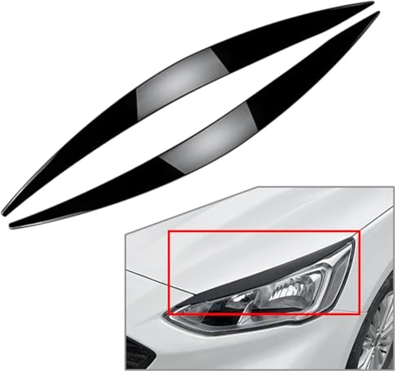 Vuzmode Headlight Eyebrow Sticker Trim for Ford Focus MK4 - Image 4