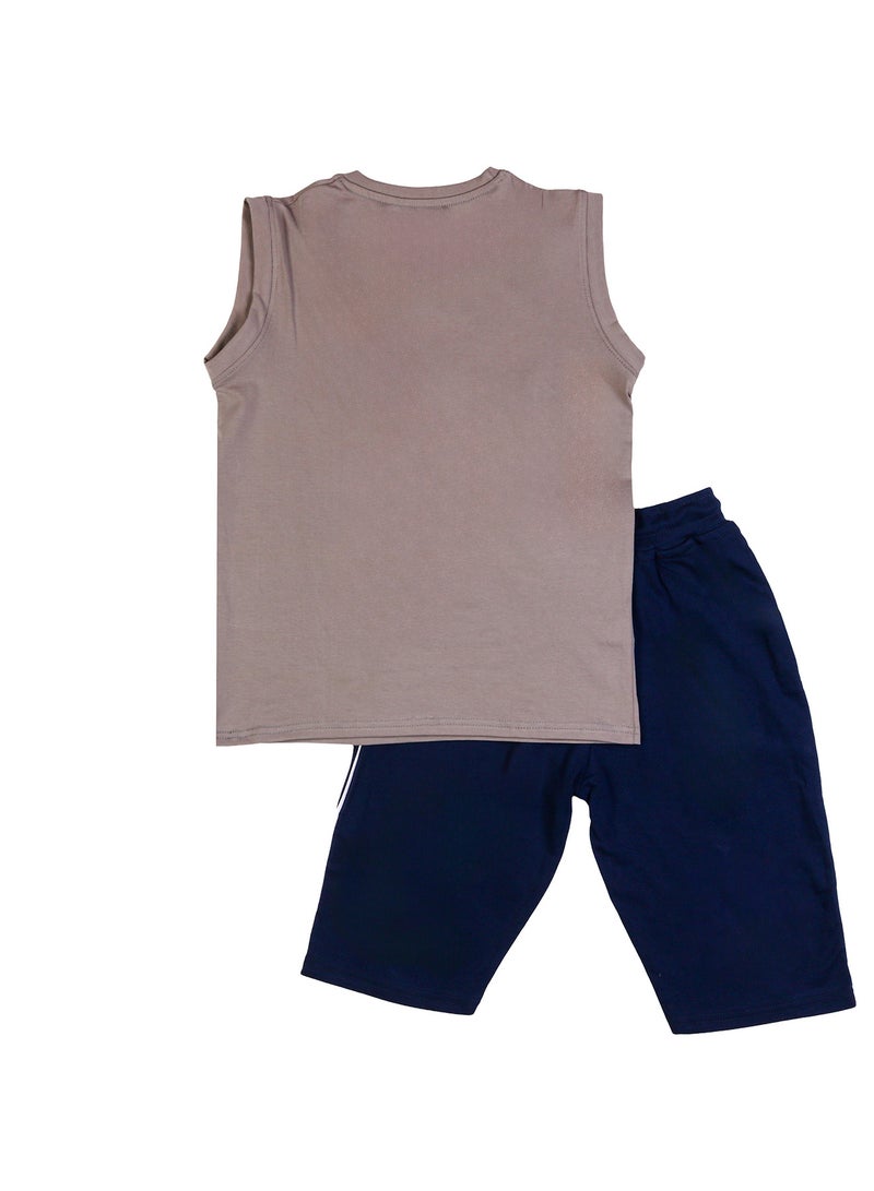 Zercon Summer Pajama Set for Boys - Image 3