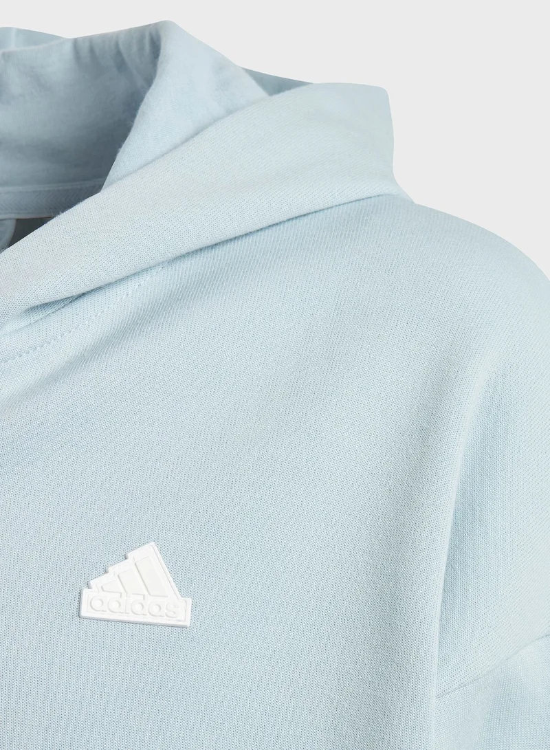 Adidas Future Icons 3-Stripes Full-Zip Hoodie