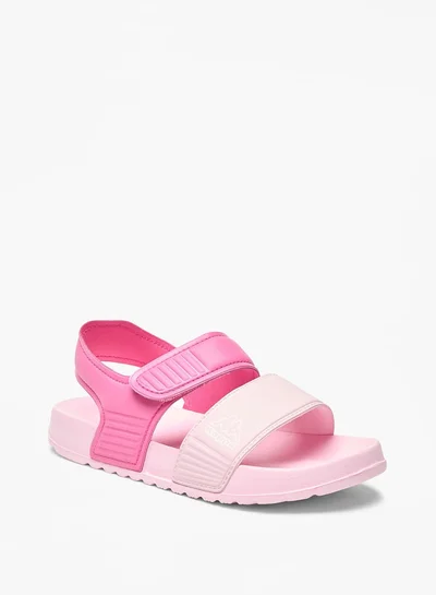 Kappa Girls' Colourblock Floaters with Hook and Loop Closure