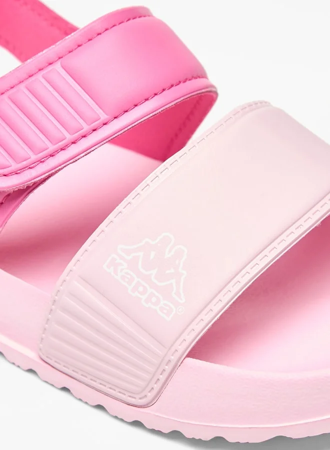 Kappa Girls' Colourblock Floaters with Hook and Loop Closure