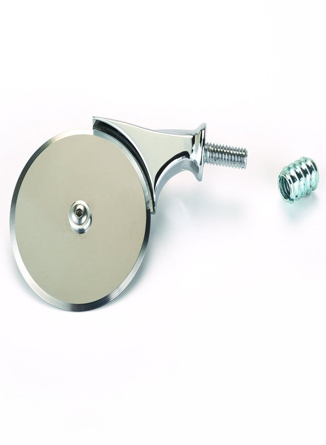 Woodriver Project Kit - 2-1/2" Miniature Pizza Cutter, Chrome - Image 1