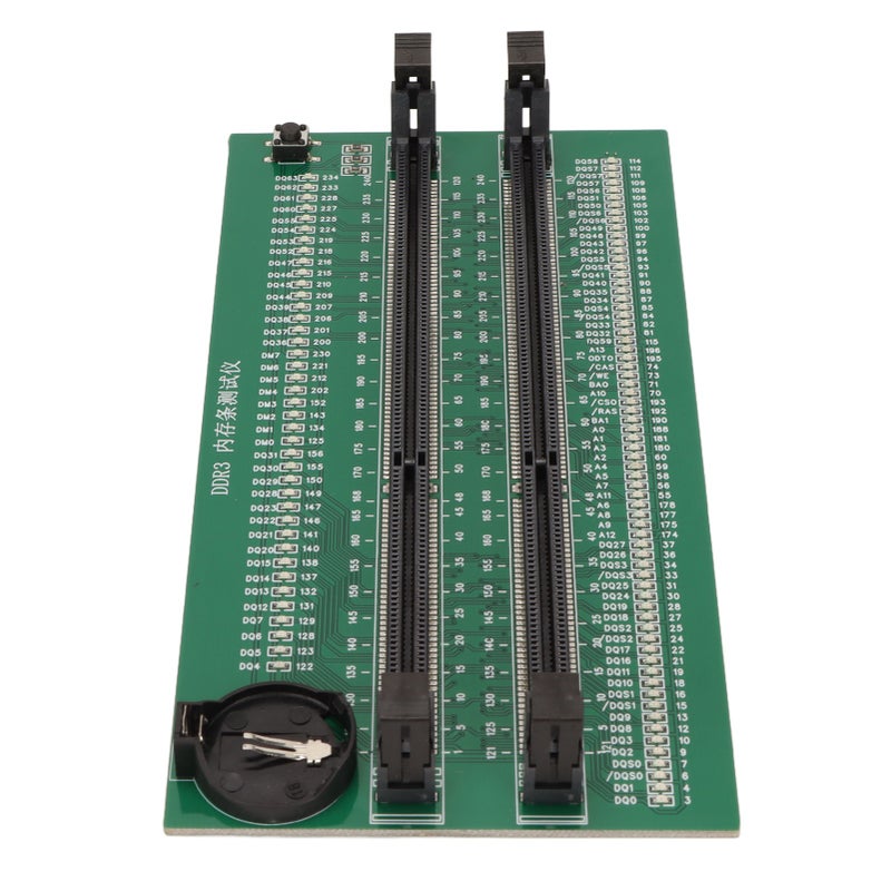 DDR3 Memory Tester 110 LED Indicators Easy To Use Memory Test Card - Desktop Memory Tester for Desktop Computer DDR3 Memory Diagnosis - Image 5