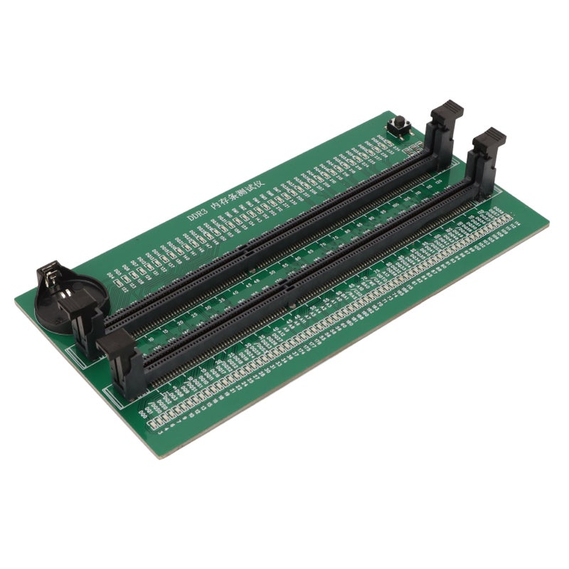 DDR3 Memory Tester 110 LED Indicators Easy To Use Memory Test Card - Desktop Memory Tester for Desktop Computer DDR3 Memory Diagnosis - Image 2