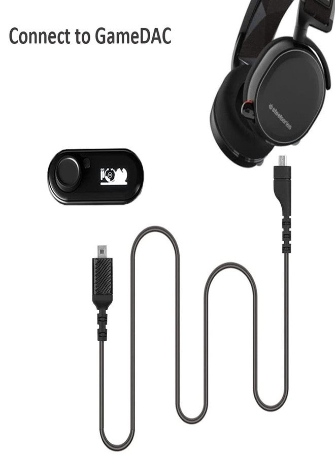 LecLooc Replacement for Arctis Headset Cord, Replacement Audio Cord Compatible with Arctis 3, Arctis 5, Arctis 7, Arctis Pro Wireless, Sound Card ChatMix, Arctis Pro Gaming Headset - Image 5