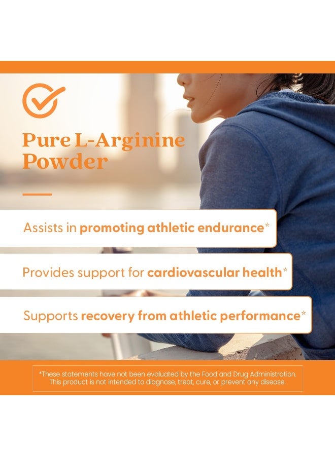 Doctor's Best L-arginine HCL Powder, non-gmo, vegan, Gluten Free, Soy Free, Helps Promote Muscle Growth, 300g - Image 5