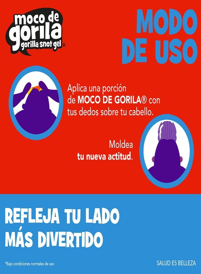 Moco De Gorila Estilo Rockero Mega Hold Gel 9.52 Oz (270 G) - Image 3