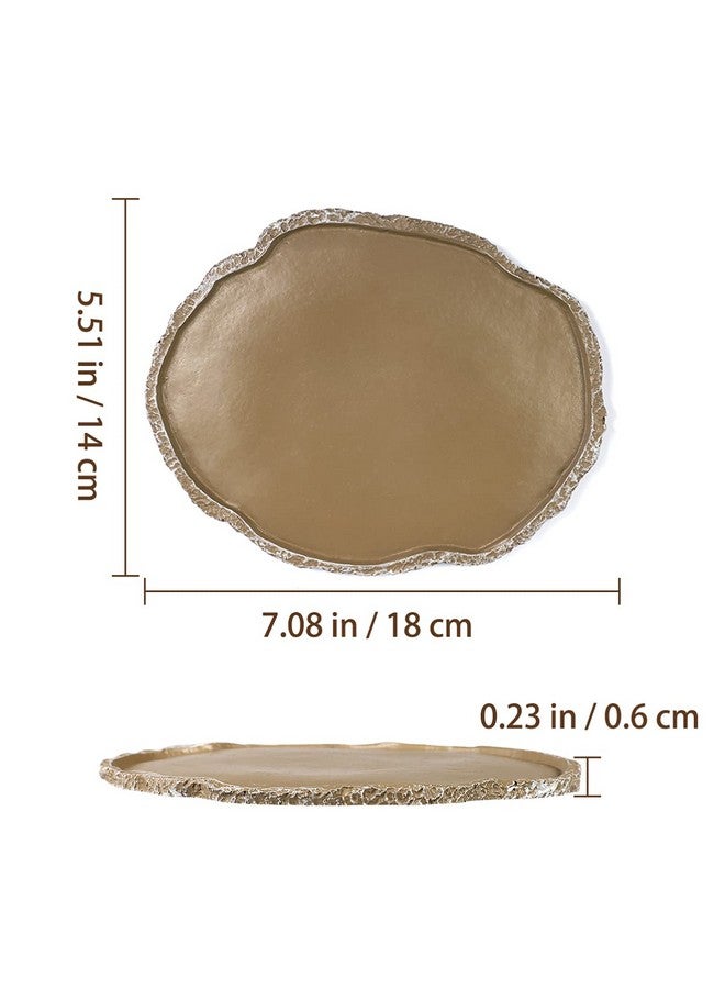 UEETEK Reptile Water Dish Reptile Feeding Plate : Resin Reptile Water Bowl Reptile Food Dish for Snakes Turtles Lizards, 7 x 5.5 x 0.3 inch - Image 2