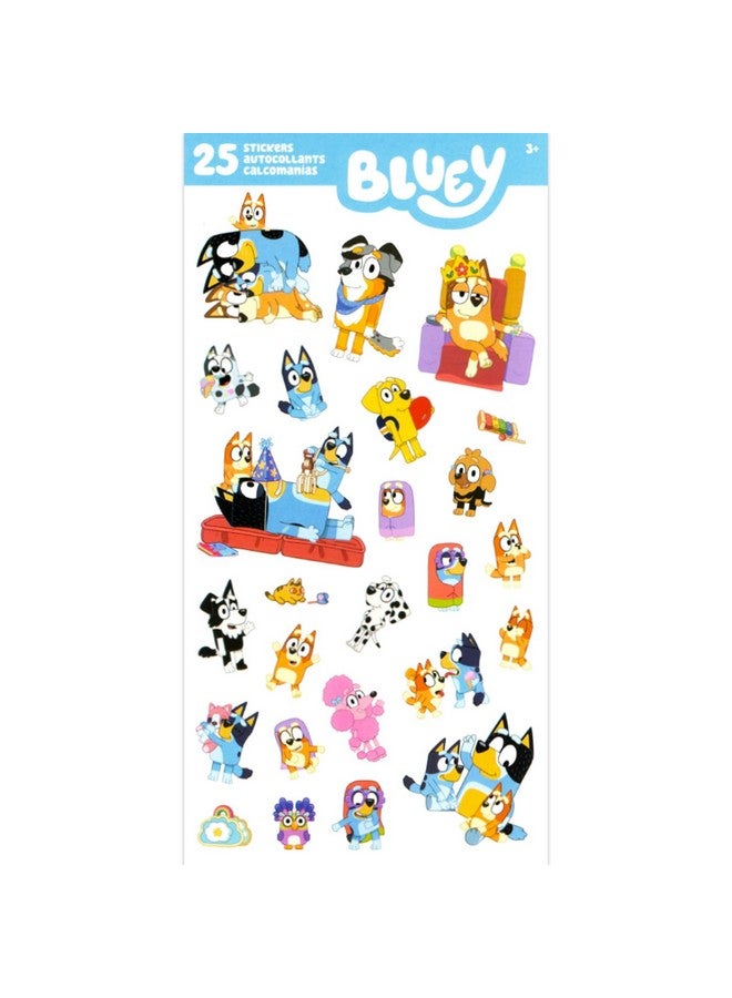 Bluey Kids Shampoo, Conditioner, Body Wash 8 Oz Bottle - Bundle with 3-in-1 Berry Scented Body Wash, Shampoo & Conditioner Plus Stickers | Bluey Bathroom Set - Image 3