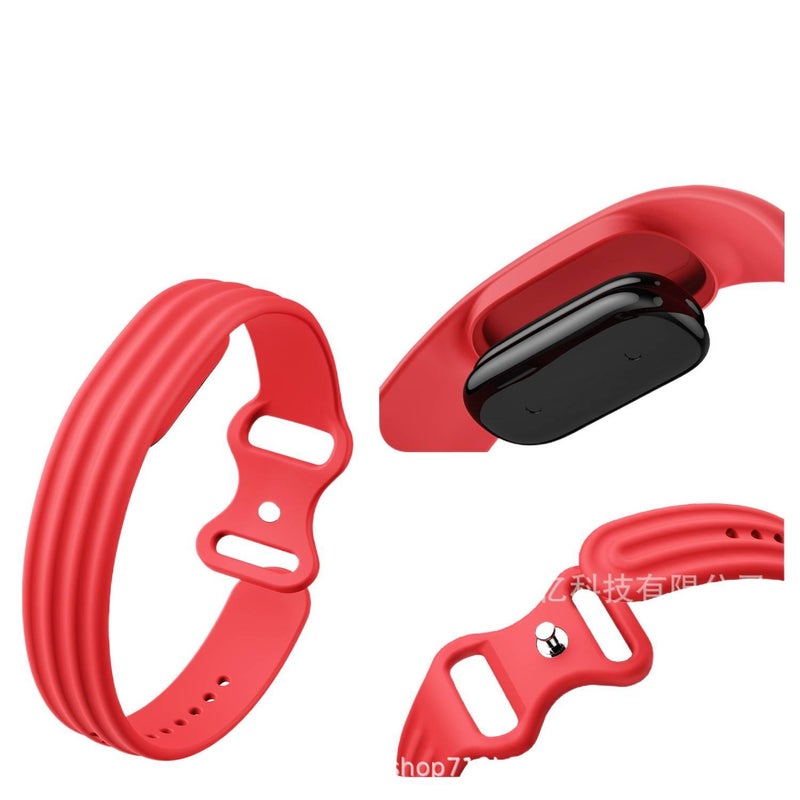 Silicone Smartwatch Band for daily smartwatch wear and replacement strap Pink On The Go Use Work Use Family Use Everyday Use Home Use Travel Use - Image 2