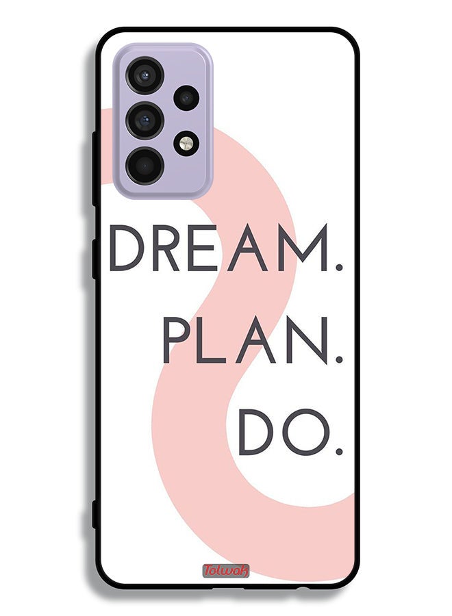 Tolwak Samsung Galaxy A52 5G Protective Case Cover Dream Plan Do - Image 1
