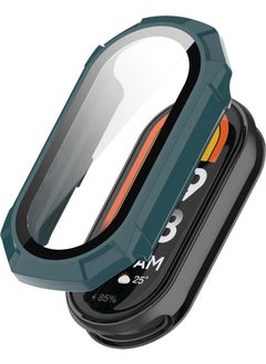 Techmaster Mi band 8 Compatible Rubber 360° Screen Case Protective Cover Case  - Image 1